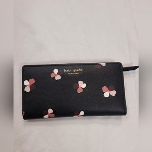 Never Used Kate Spade Black Wallet